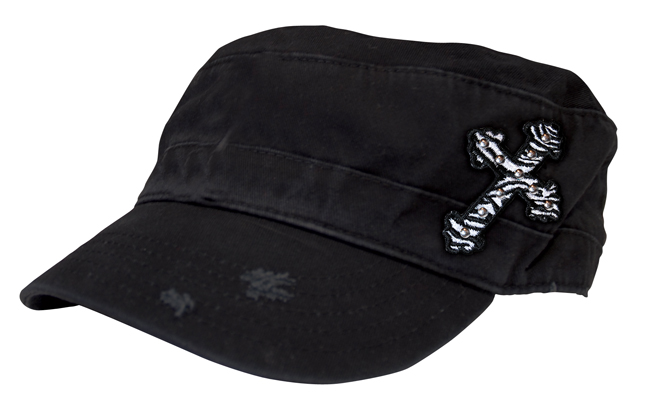 Cap - Zebra Cross (Flat Top)