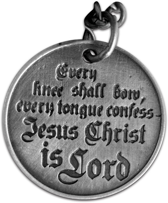 Faith Gear Necklace - Cross On Coin