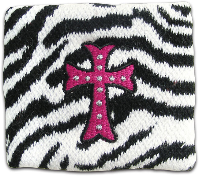 4 Pack Wristband Zebra Cross