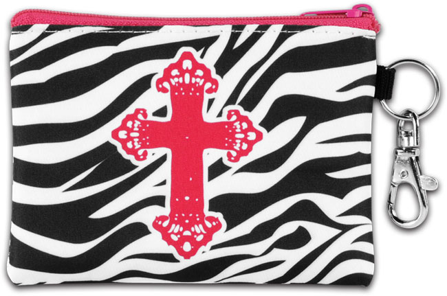 Coin Purse - Zebra Cross